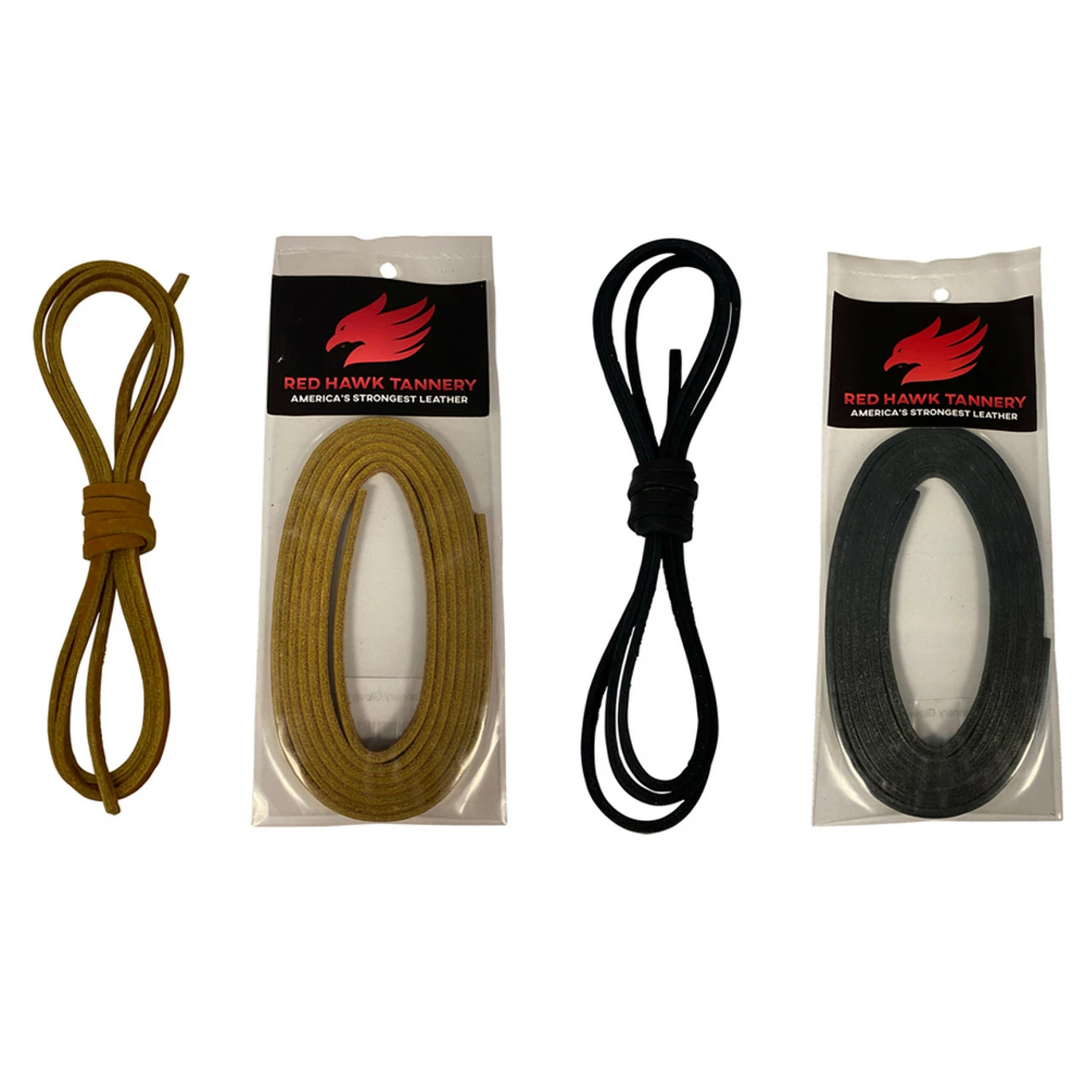 Bases Loaded Red Hawk Tannery Glove Lace 1/4x72 3 Bases Loaded Red Hawk Tannery Glove Lace 1/4x72