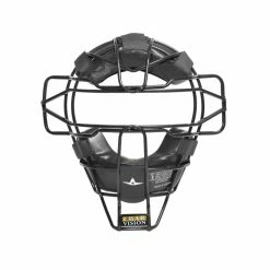 All-Star Adult Solid Steel Catcher's Mask Black FM25EXT