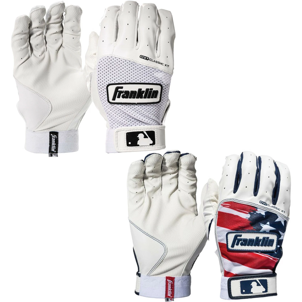 Franklin Sports Franklin Classic XT USA Youth Baseball Batting Glove 21035 3 Franklin Sports Franklin Classic XT USA Youth Baseball Batting Glove 21035