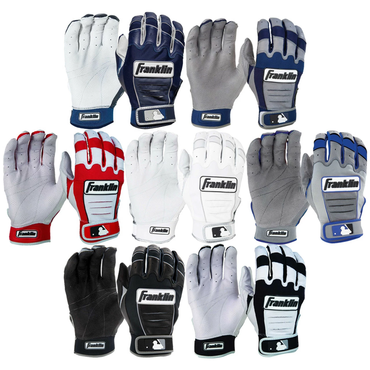 Franklin Sports Franklin CFX Pro Adult Batting Gloves 2055 3 Franklin Sports Franklin CFX Pro Adult Batting Gloves 2055