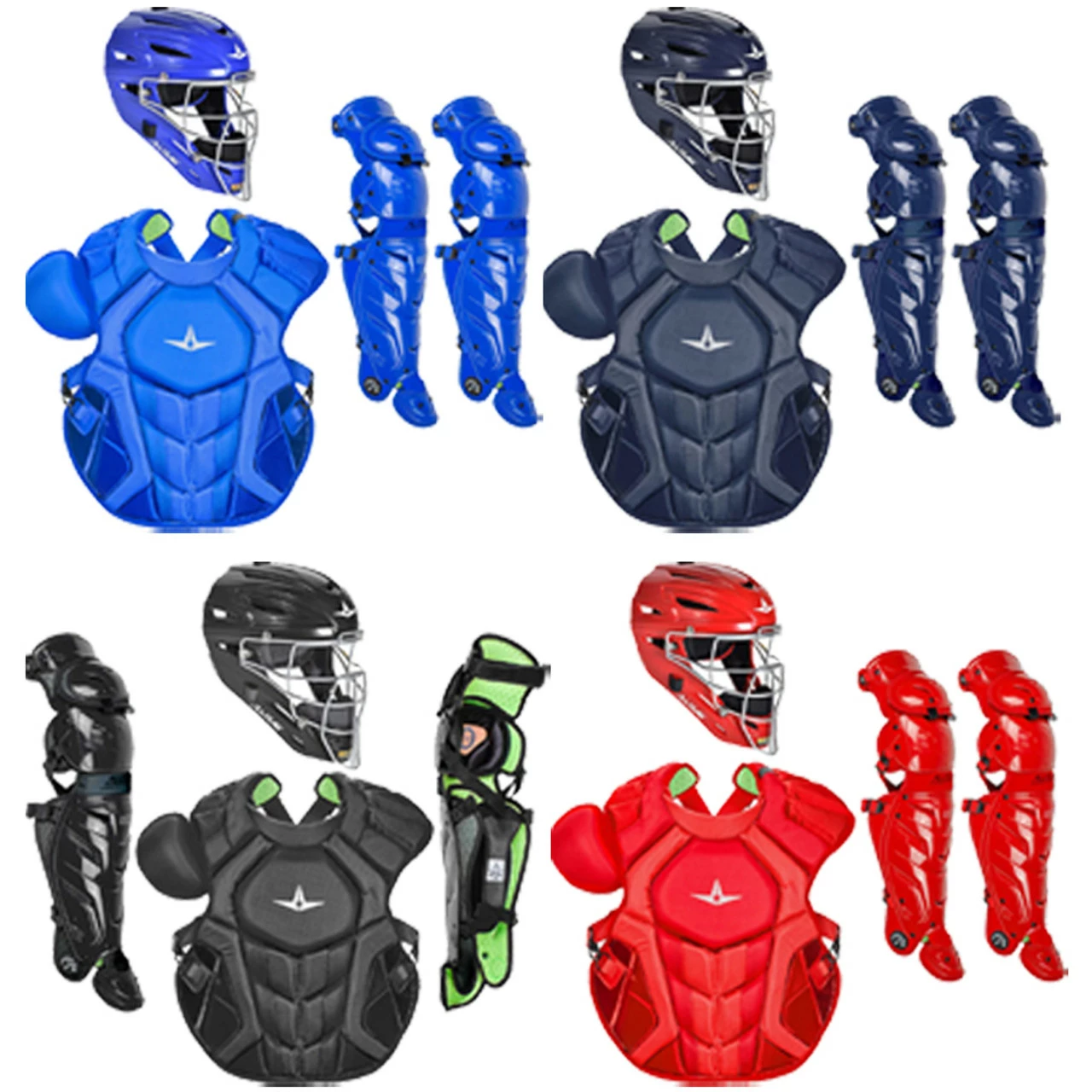 All-Star S7 Axis Adult Baseball Catcher's Kit - NOCSAE Approved CKCCPRO1X-S 3 All-Star S7 Axis Adult Baseball Catcher's Kit - NOCSAE Approved CKCCPRO1X-S
