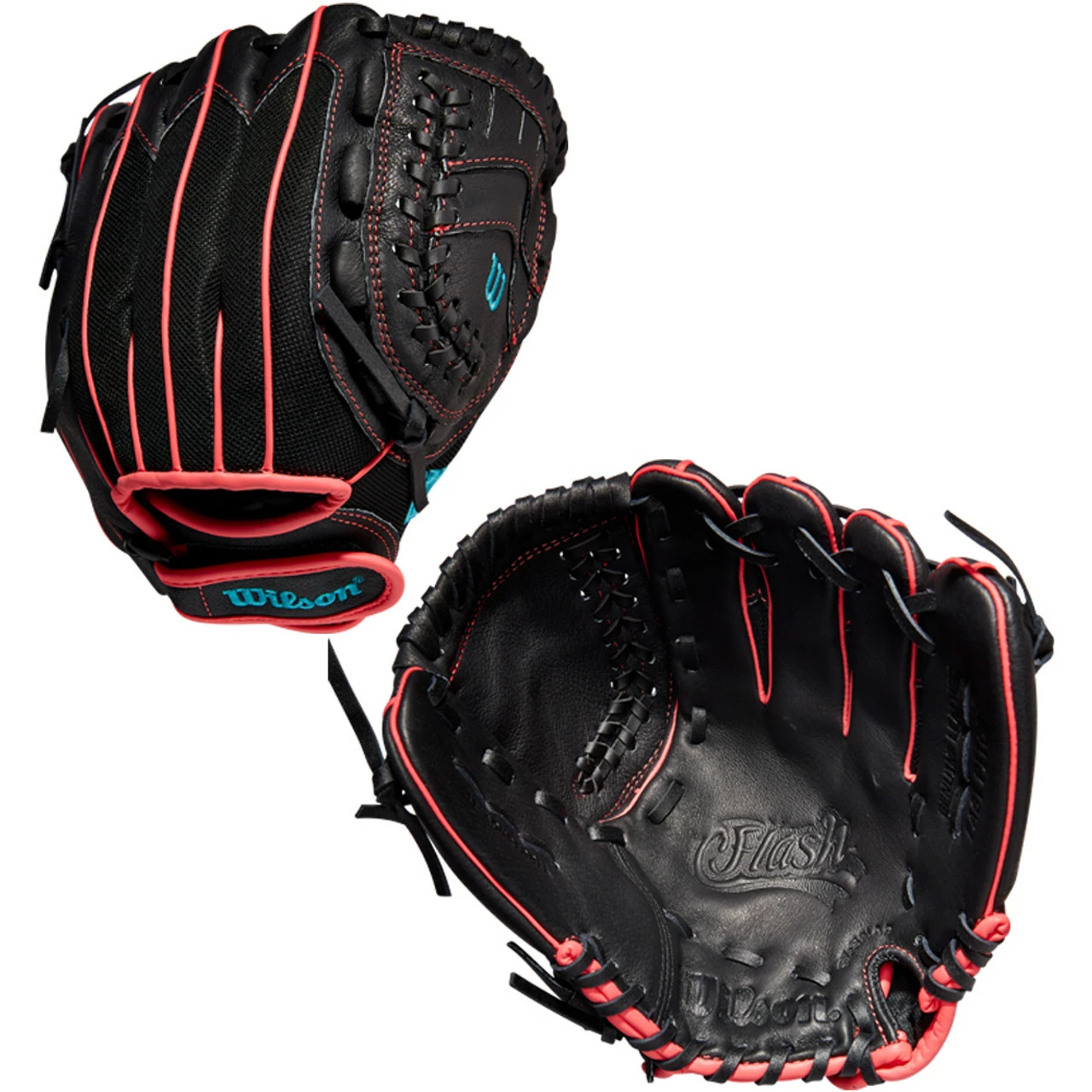 Wilson Flash 11" Youth Fastpitch Softball Glove WBW10040611 3 Wilson Flash 11" Youth Fastpitch Softball Glove WBW10040611