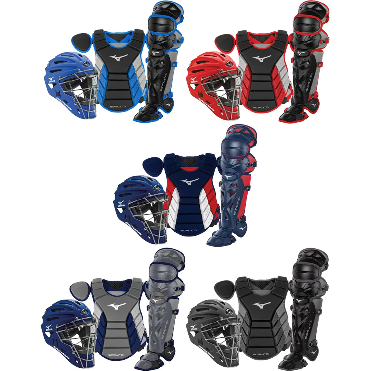 Mizuno Samurai Youth Baseball Catcher's Set 380420 3 Mizuno Samurai Youth Baseball Catcher's Set 380420