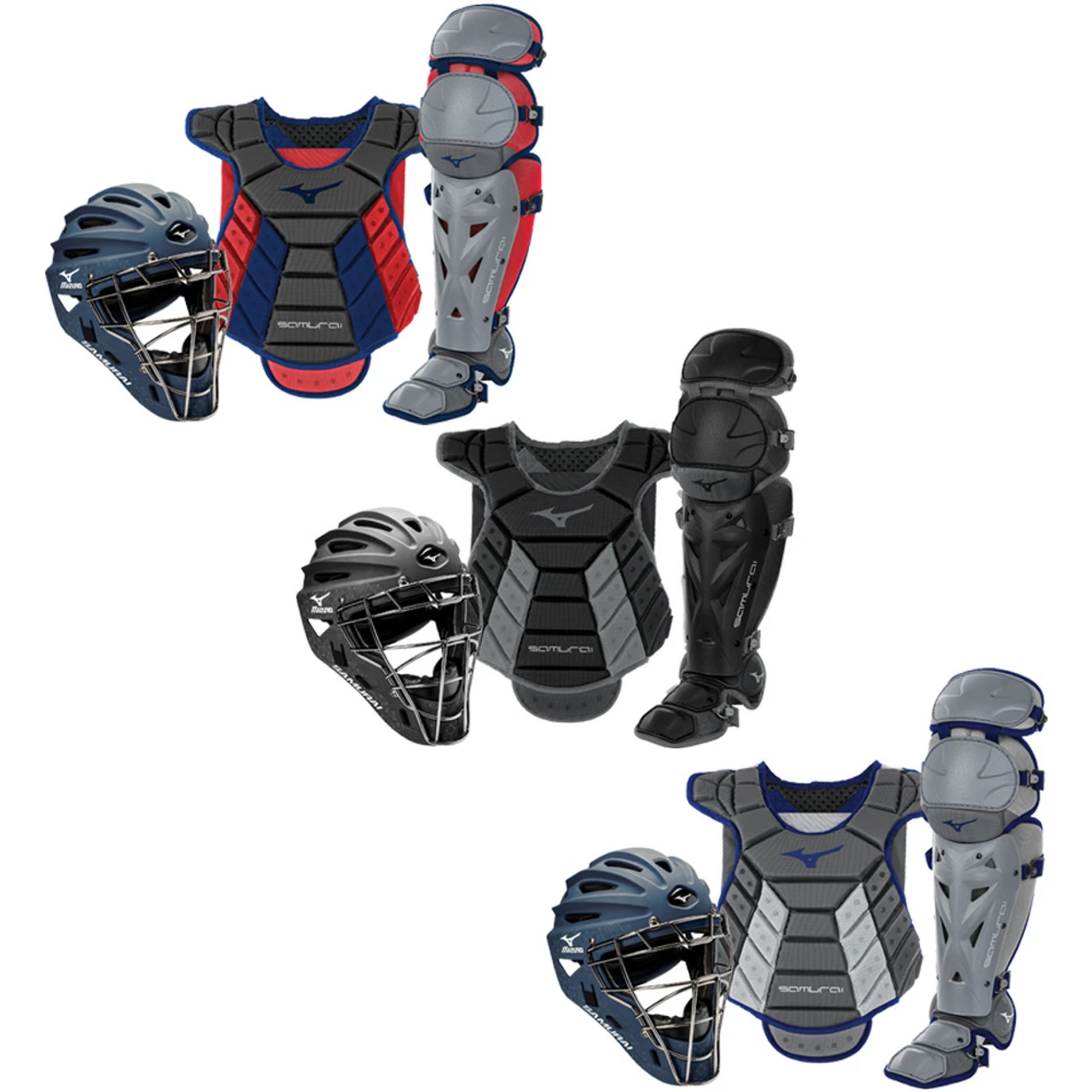 Mizuno Samurai Fastpitch Softball Women’s Catcher Set 3 Mizuno Samurai Fastpitch Softball Women’s Catcher Set