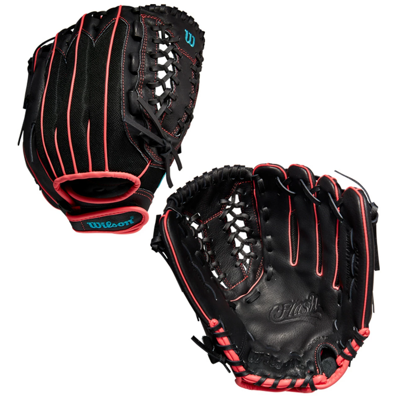 Wilson Flash 12" Youth Fastpitch Softball Glove WBW10041712 3 Wilson Flash 12" Youth Fastpitch Softball Glove WBW10041712