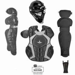 All-Star Players Series 12-16 Intermediate Catcher’s Kit NOCSAE Approved SI-CKCC1216PS