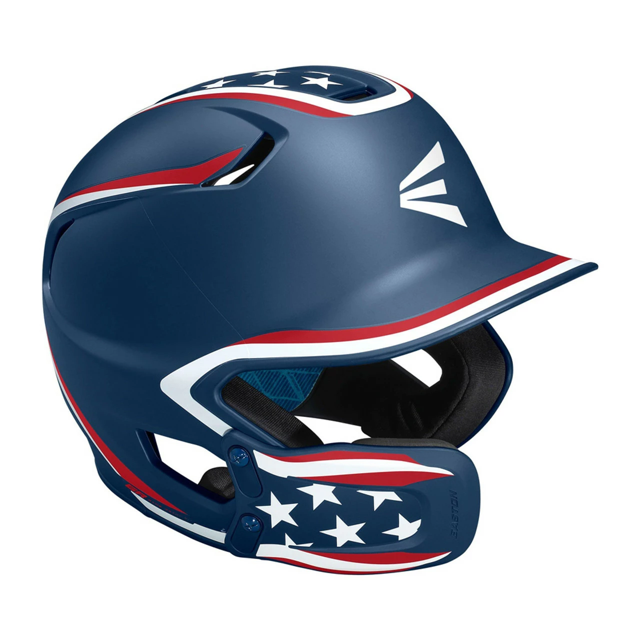Easton Z5 2.0 Stars & Stripes Baseball Batting Helmet W/ Universal Jaw Guard 3 Easton Z5 2.0 Stars & Stripes Baseball Batting Helmet W/ Universal Jaw Guard