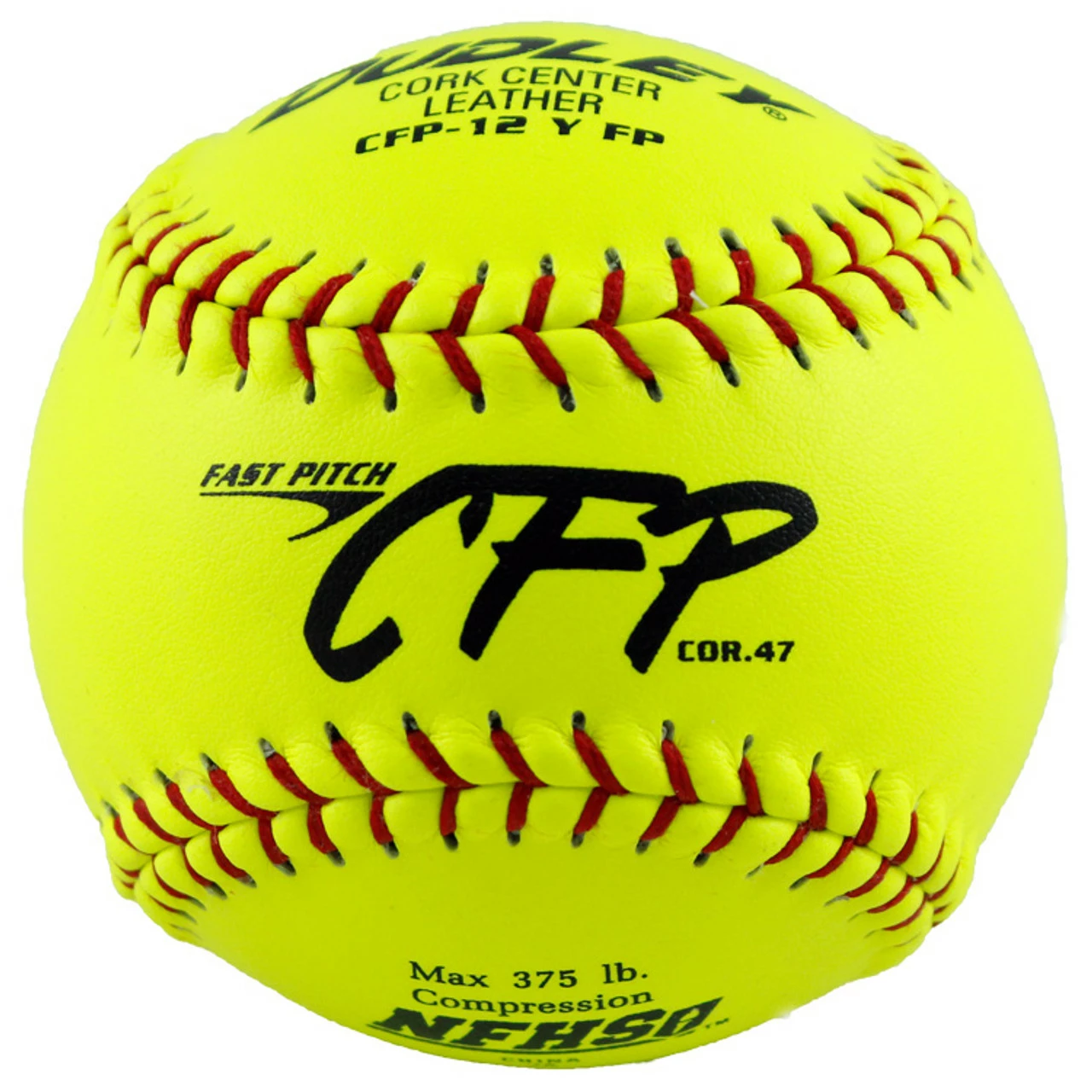 Dudley CFP NFHS 12" Fastpitch Softball-Dozen 3 Dudley CFP NFHS 12" Fastpitch Softball-Dozen