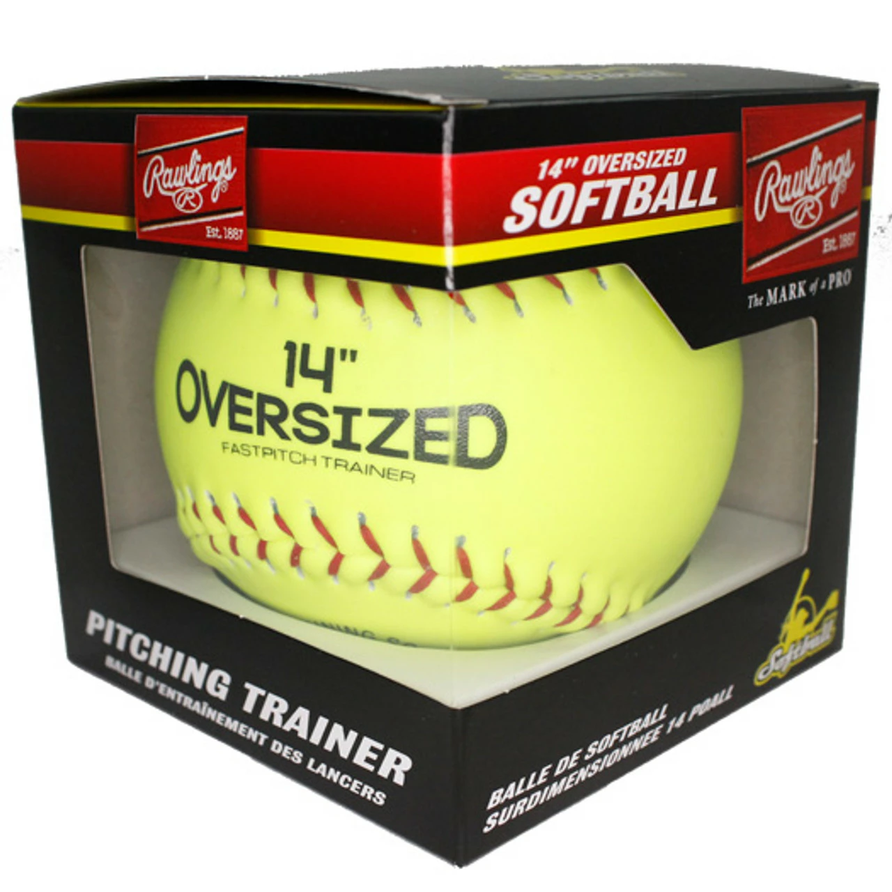 Tanners Rawlings 14" Oversized Training Softball 14SOFTBALL 3 Tanners Rawlings 14" Oversized Training Softball 14SOFTBALL