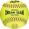Rawlings C11RYLA 11" Dream Seam Fastpitch Softball-Dozen -Gloves Sales rawlings c11ryla 11 dream seam fastpitch softball dozen 39 21835.1569696054