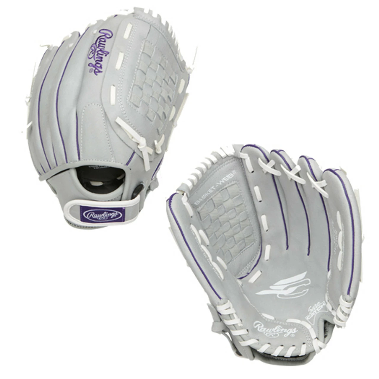 Rawlings Sure Catch 12" Youth Fastpitch Softball Glove SCSB12PU 3 Rawlings Sure Catch 12" Youth Fastpitch Softball Glove SCSB12PU