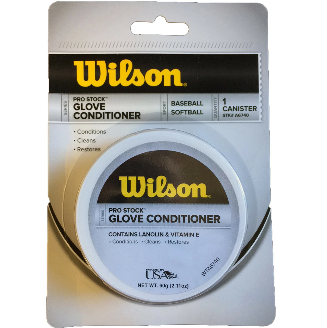 Wilson Pro Stock Glove Conditioner A6740 3 Wilson Pro Stock Glove Conditioner A6740